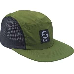 Gearya Camp Hat 5 Panel Lightweight, Shallow Fit with Buckle Closure for Men, Women, Teen Adventurists – Olive Green