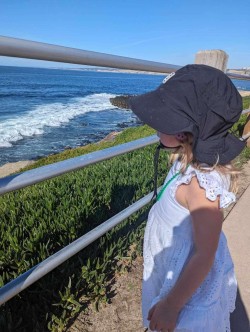 Black Surf Hat for Kids at the Beach Black Surf Hat for Kids at the Beach